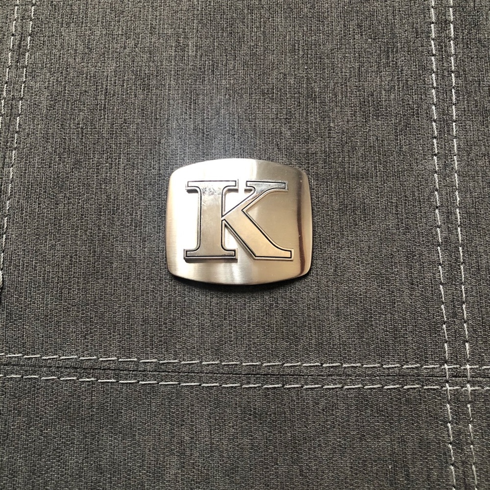 COPY - Vintage Letter K Belt Buckle